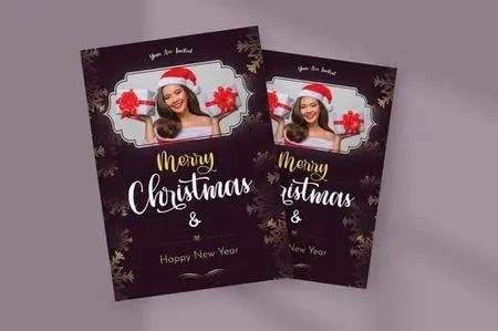 Christmas Flyer Template U5W8CGP