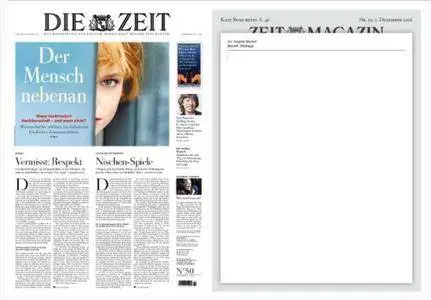 Die Zeit No 50 – 01. Dezember 2016