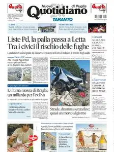 Quotidiano di Puglia Taranto - 5 Agosto 2022