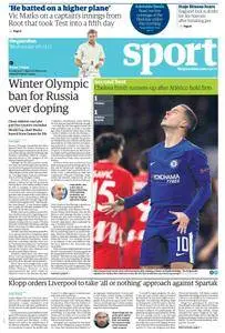 The Guardian Sports supplement  06 December 2017