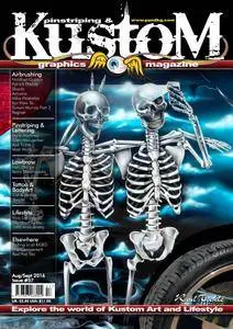 Pinstriping & Kustom Graphics English Edition - July 2016