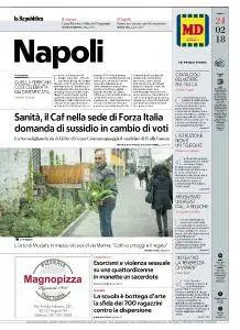 la Repubblica Napoli - 24 Febbraio 2018