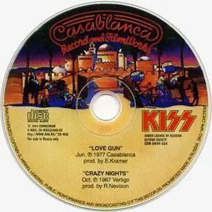 Kiss - Love Gun `77 аnd Crazy Nights `87 (1999)