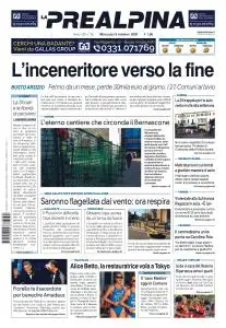 La Prealpina - 5 Febbraio 2020