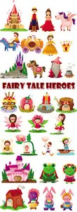 Fairy Tale Heroes Vector