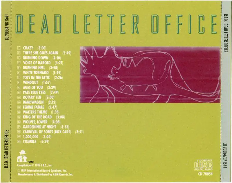 R.E.M. - Dead Letter Office (1987) / AvaxHome