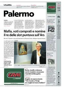 la Repubblica Palermo - 23 Febbraio 2019