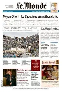 Le Monde du Dimanche 21 et Lundi 22 Mai 2023