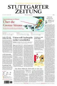 Stuttgarter Zeitung Stadtausgabe (Lokalteil Stuttgart Innenstadt) - 17. Januar 2018