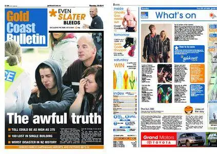 The Gold Coast Bulletin – February 24, 2011