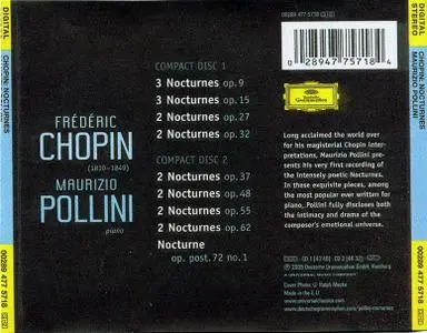 Maurizio Pollini - Chopin Nocturnes - Deutsche Grammophon - 2 CDs