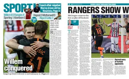 The Herald Sport (Scotland) – September 25, 2020