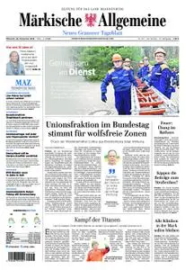 Märkische Allgemeine Neues Granseer Tageblatt - 28. November 2018