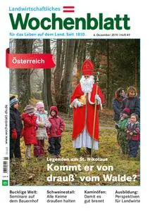 Bayerisches Landwirtschaftliches Wochenblatt Oesterreich - 05. Dezember 2019