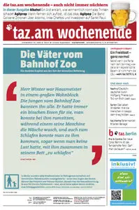 Tageszeitung TAZ vom 14 September 2013