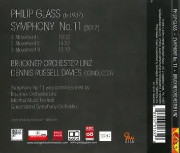 Bruckner Orchester Linz; Dennis Russel Davies - Philip Glass: Symphony No.11 (2018)