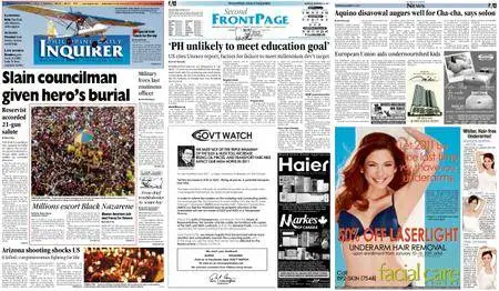 Philippine Daily Inquirer – January 10, 2011