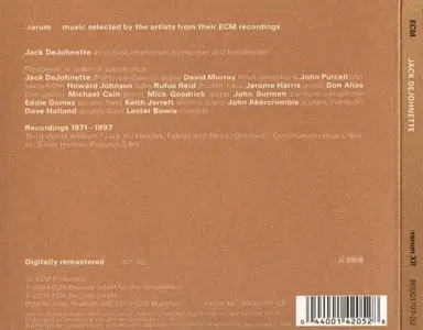Jack DeJohnette - Selected Recordings (2004) {ECM rarum XII}
