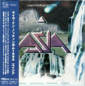 Asia - Live In Nottingham 1990 (1997) {2009, Japanese Limited Edition, Remastered}