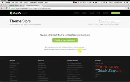 Udemy - Create a Beautiful Online Store with Shopify - Fast & Easy