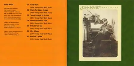 John Handy - Hard Work & Carnival (1976) {2011 Impulse! 2-on-1 Remaster}