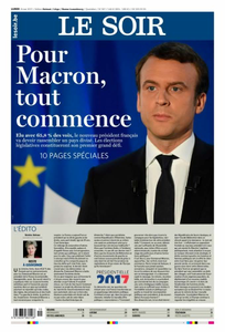 Le Soir du Lundi 08 Mai 2017