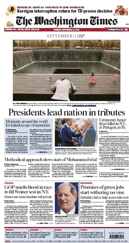 The Washington Times Daily - (12.09.2011)