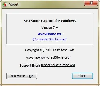 FastStone Capture 7.4