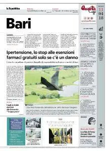 la Repubblica Bari - 11 Aprile 2018