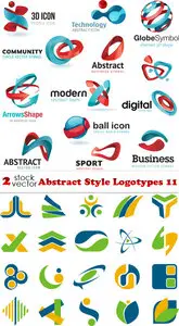 Vectors - Abstract Style Logotypes 11