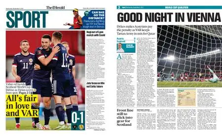 The Herald Sport (Scotland) – September 08, 2021