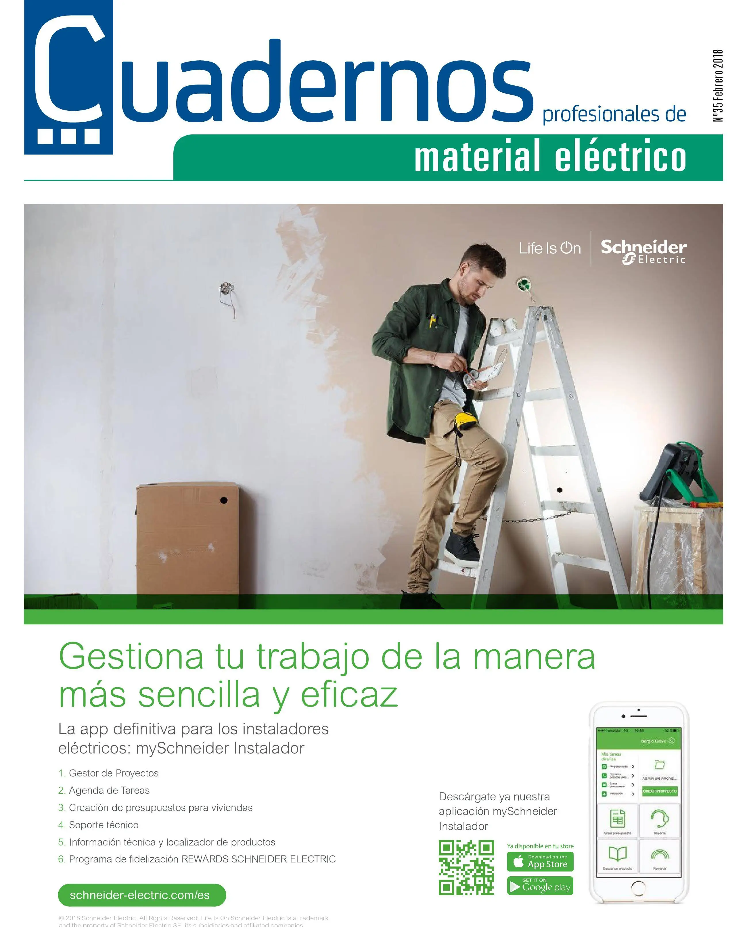 Cuadernos de Material Eléctrico - febrero 27, 2018