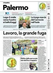 la Repubblica Palermo – 01 maggio 2019