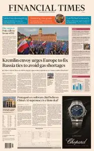 Financial Times Europe - October 11, 2021