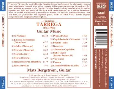 Mats Bergstrom - Francisco Tarrega: Guitar Music (2009)