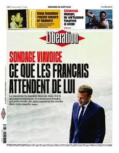 Libération - 26 août 2020