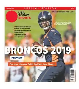 USA Today Special Edition - NFL Preview Broncos - August 17, 2019