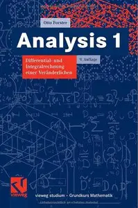 Analysis 1: Differential- und Integralrechnung einer Veränderlichen 