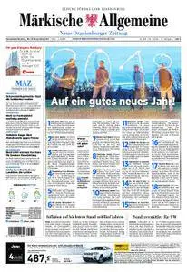 Neue Oranienburger Zeitung - 30. Dezember 2017