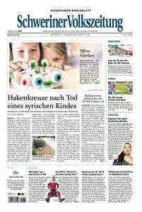 Schweriner Volkszeitung Hagenower Kreisblatt - 01. August 2018