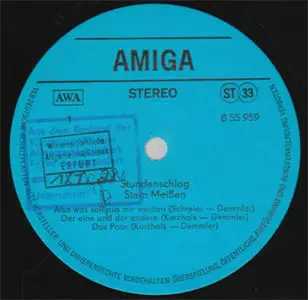 Stern Meissen - Stundenschlag (Amiga 8 55 959) (GDR 1982) (Vinyl 24-96 & 16-44.1)