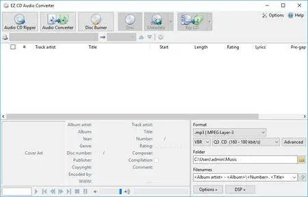 EZ CD Audio Converter Ultimate 5.0.4 (x86) Multilingual Portable