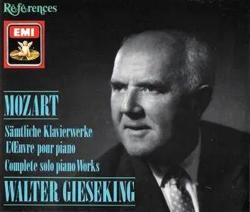 Walter Gieseking - Wolfgang Amadeus Mozart: Complete Solo Piano Works (1990) 8 CD Box Set [Re-Up]