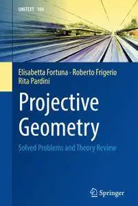 Projective Geometry: Solved Problems and Theory Review