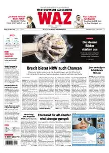 WAZ Westdeutsche Allgemeine Zeitung Essen-Postausgabe - 22. März 2019