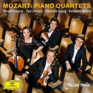 Renaud Capuçon, Paul Zientara, Stéphanie Huang & Guillaume Bellom - Mozart: Piano Quartets (2023) [Digital Download 24/96]