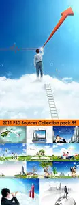 2011 PSD Sources Collection (Pack 55)