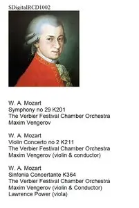 [SDRR] W. A. Mozart - Symphony no 29 K201 + Violin Concerto no 2 K211 + Sinfonia Concertante K364