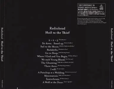 Radiohead - Hail To The Thief (2003) [Japanese Reissue 2008]