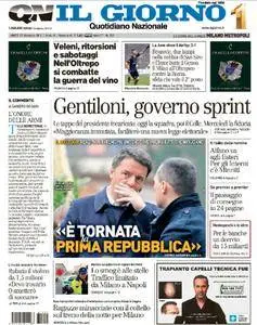 Il Giorno - 12 Dicembre 2016